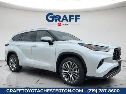 Wind Chill Pearl 2026 Toyota Highlander Platinum