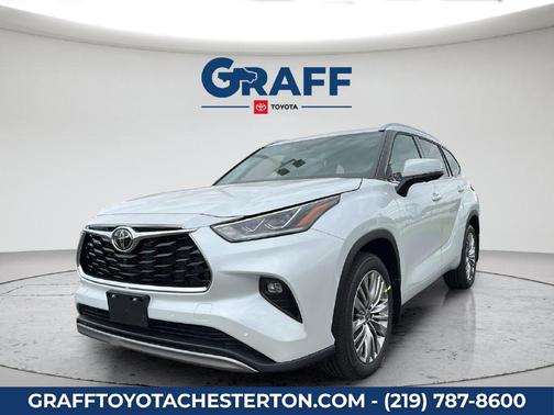 Wind Chill Pearl 2026 Toyota Highlander Platinum