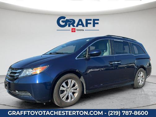 Obsidian Blue Pearl 2016 Honda Odyssey SE
