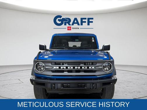 Velocity Blue Metallic 2024 Ford Bronco Big Bend
