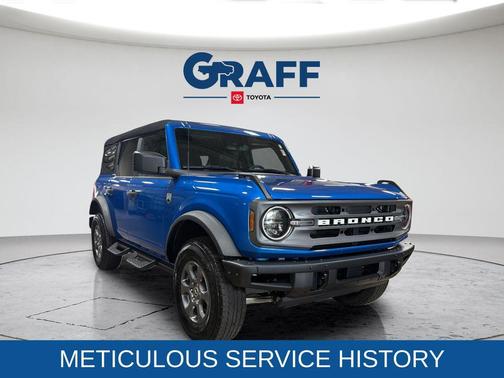 Velocity Blue Metallic 2024 Ford Bronco Big Bend