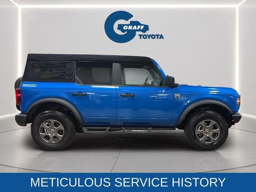Velocity Blue Metallic 2024 Ford Bronco Big Bend