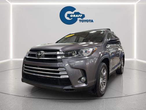 Predawn Gray Mica 2017 Toyota Highlander Limited Platinum