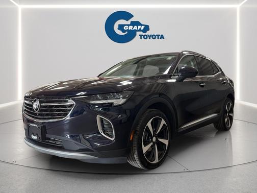 Dark Moon Blue Metallic 2021 Buick Envision AWD Essence