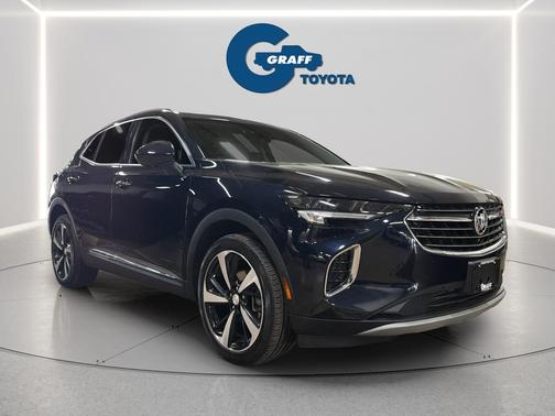 Dark Moon Blue Metallic 2021 Buick Envision AWD Essence