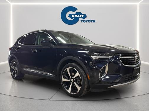 Dark Moon Blue Metallic 2021 Buick Envision AWD Essence