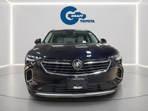 Dark Moon Blue Metallic 2021 Buick Envision AWD Essence