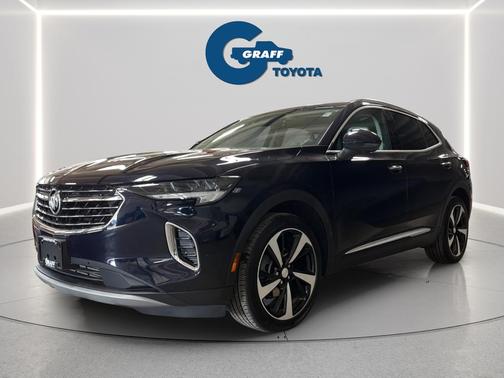 Dark Moon Blue Metallic 2021 Buick Envision AWD Essence