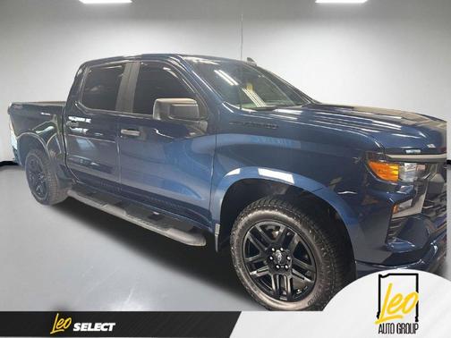 Northsky Blue Metallic 2023 Chevrolet Silverado 1500 Custom