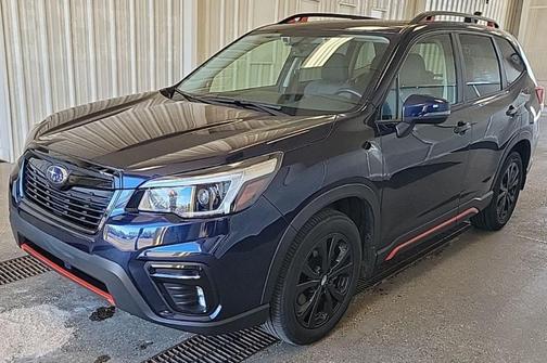 Dark Blue Pearl 2021 Subaru Forester Sport