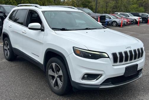Bright White Clearcoat 2019 Jeep Cherokee Limited