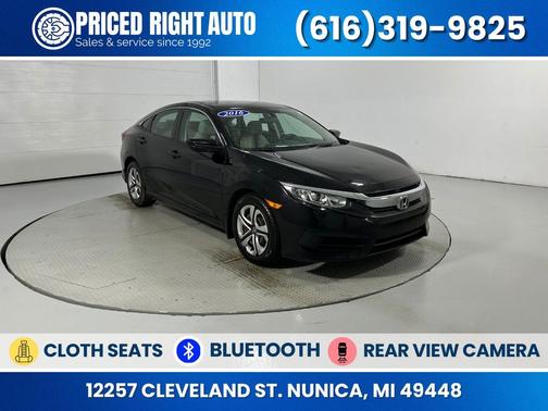 Crystal Black Pearl 2016 Honda Civic LX