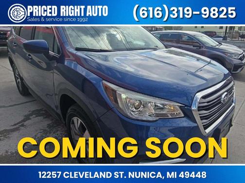 Abyss Blue Pearl 2020 Subaru Ascent Premium 8-Passenger