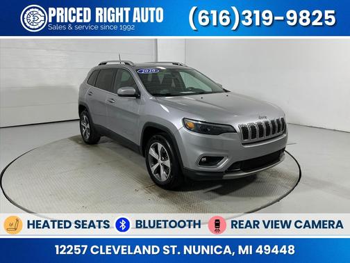 Billet Silver Metallic Clearcoat 2020 Jeep Cherokee Limited