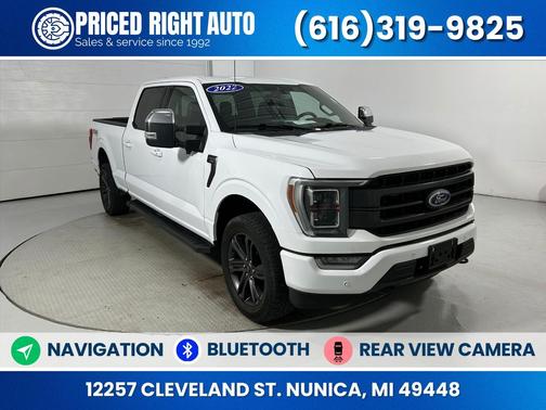 Oxford White 2022 Ford F-150 Lariat