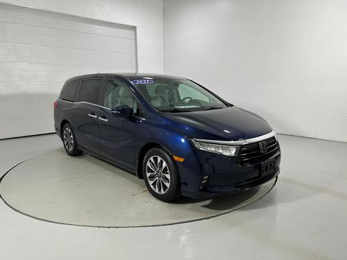Obsidian Blue Pearl 2021 Honda Odyssey EX-L