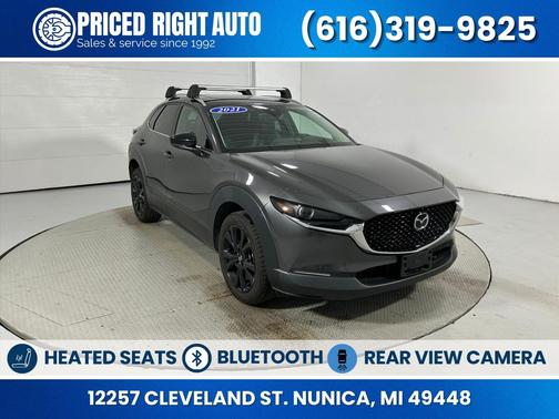 Machine Gray Metallic 2021 Mazda CX-30 2.5 Turbo Premium Plus Package