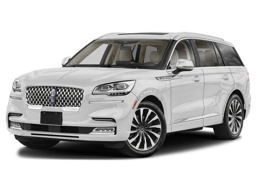 Pristine White Metallic Tri-Coat 2022 Lincoln Aviator Black Label Grand Touring AWD
