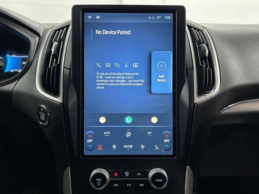 Agate Black Metallic 2022 Ford Edge SEL