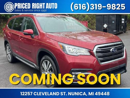 Crimson Red Pearl 2021 Subaru Ascent Limited 7-Passenger