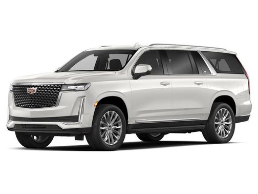 Crystal White Tricoat 2021 Cadillac Escalade ESV Sport