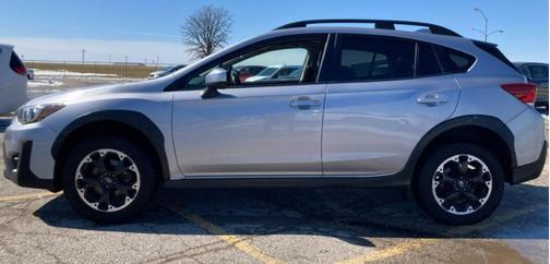 Ice Silver 2021 Subaru Crosstrek Premium