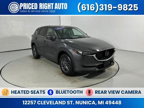 Machine Gray 2021 Mazda CX-5 Touring