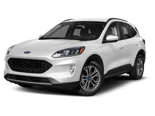 Star White Metallic Tri-Coat 2021 Ford Escape SEL