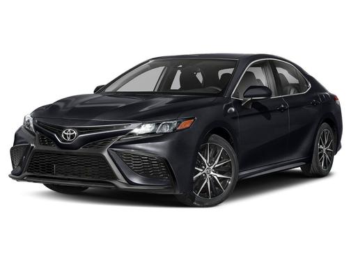 Midnight Black Metallic 2022 Toyota Camry SE