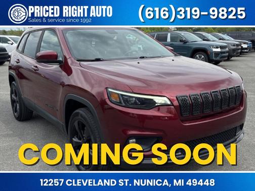 Velvet Red Pearlcoat 2020 Jeep Cherokee Altitude