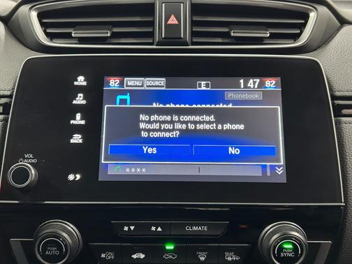 Crystal Black Pearl 2019 Honda CR-V EX