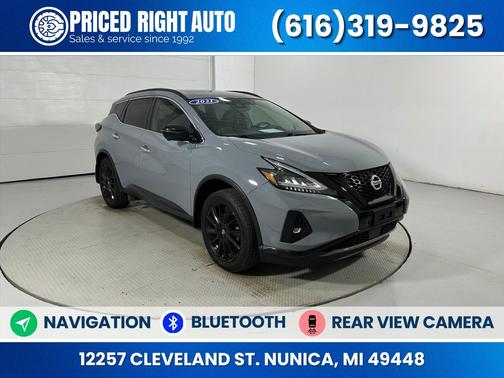 Boulder Gray 2021 Nissan Murano SL Intelligent AWD
