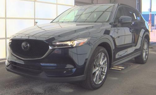 Deep Crystal Blue Mica 2021 Mazda CX-5 Grand Touring Reserve