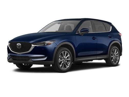 Deep Crystal Blue Mica 2021 Mazda CX-5 Grand Touring Reserve