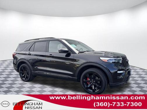Agate Black Metallic 2023 Ford Explorer ST
