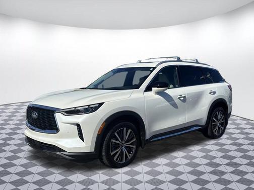 Majestic White 2025 INFINITI QX60 SENSORY