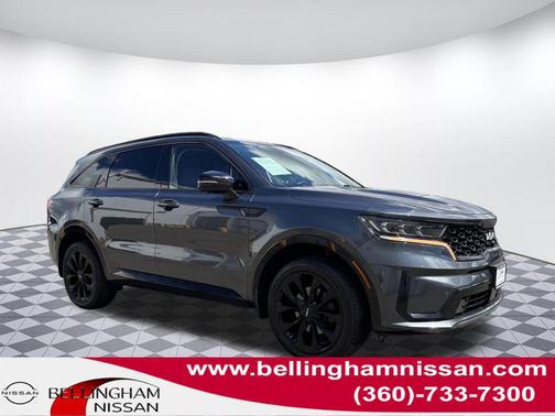 Gray 2022 Kia Sorento SX