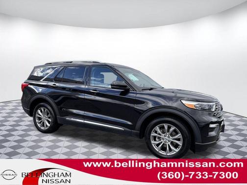 Black Metallic 2023 Ford Explorer Limited
