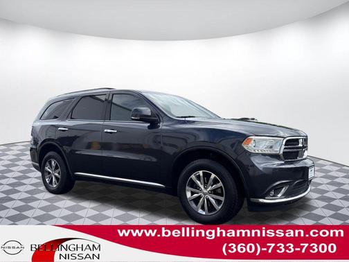 Maximum Steel Metallic Clearcoat 2016 Dodge Durango Limited