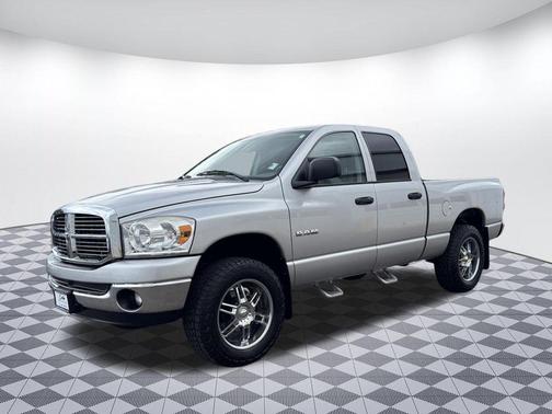 Bright Silver Metallic Clearcoat 2008 Dodge Ram 1500 SLT Quad Cab