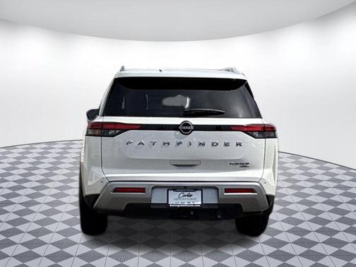 Pearl White Tricoat 2023 Nissan Pathfinder Platinum 4WD