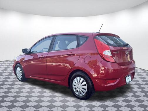 Boston Red Metallic 2017 Hyundai Accent SE