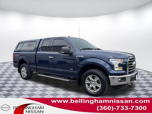 Blue 2016 Ford F-150 XLT