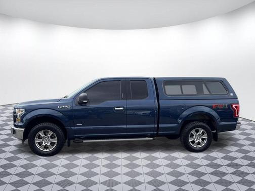 Blue 2016 Ford F-150 XLT