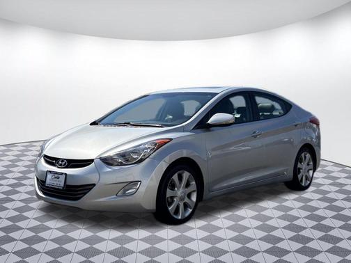 Shimmering Air Silver 2013 Hyundai ELANTRA Limited