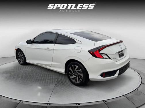 Championship White 2018 Honda Civic LX-P