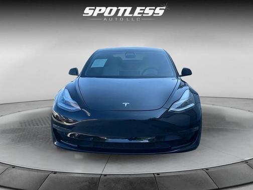Solid Black 2021 Tesla Model 3 Standard Range Plus