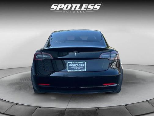 Solid Black 2021 Tesla Model 3 Standard Range Plus