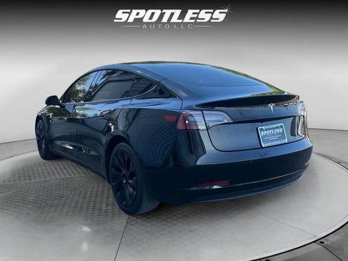 Solid Black 2021 Tesla Model 3 Standard Range Plus