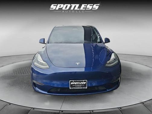 Deep Blue Metallic 2021 Tesla Model Y Long Range Dual Motor All-Wheel Drive